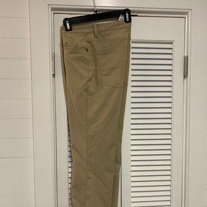 Southern Tide Khaki Intercostal Performance Pant